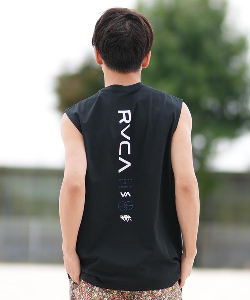 RVCA ラッシュガード RVCA/ルーカ タンクトップ バックプリント