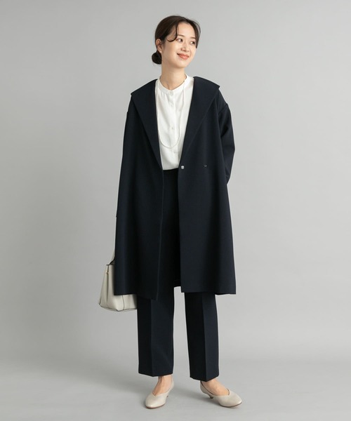 URBAN RESEARCH DOORS ダブルクロスガウンコート　コート URBAN RESEARCH DOORS コート アウター ダブルクロスガウン