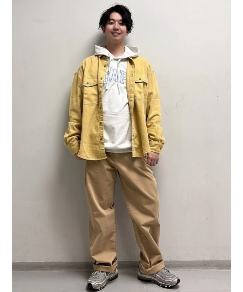 GAP（ギャップ） シャツ ウルトラソフト デニム ビッグシャツ メンズ