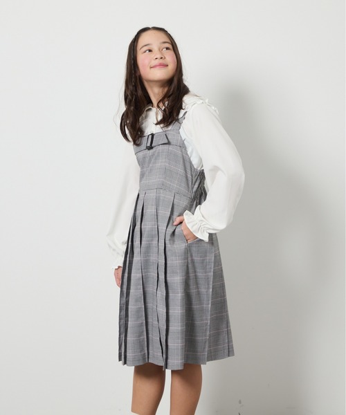 a.v.v（アー・ヴェ・ヴェ） ブラウス シャツ 「160」ダブルフリル