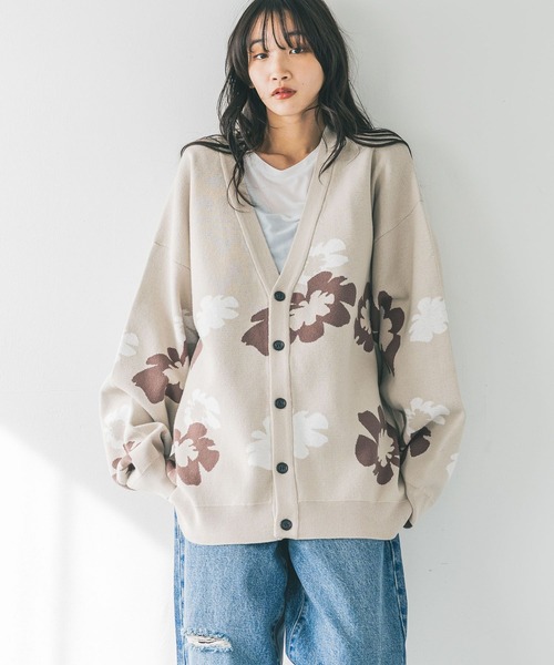 LOWRYS FARM（ローリーズファーム） カーディガン ガラジャガード