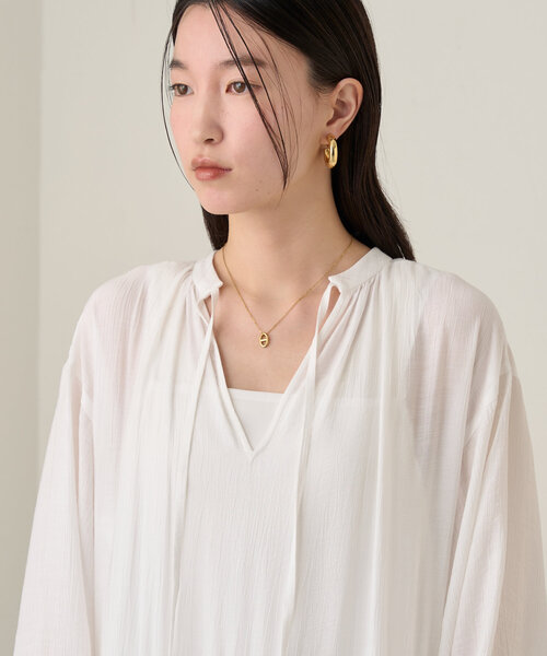2WAYワッシャーティアードワンピース　ラウンジドレス Loungedress ワンピース 2WAYワッシャーティアードワンピース