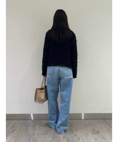 MilaOwen デニム　ワイドデーパードデニムパンツ　ジーンズ Mila Owen ジーンズ デニム デニムパンツ 「WEB限定00サイズ