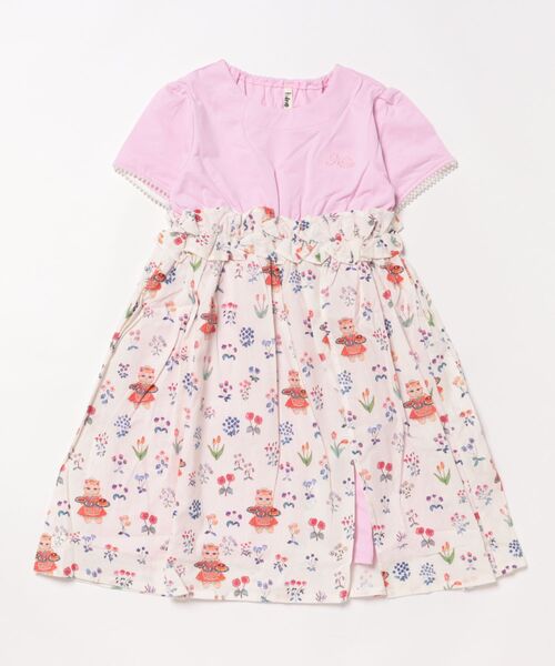nino スクエアCATワンピース　WONDERAPARTMENT 子供服の『nino（ニノ）』｜ Wonder Apartment Store | 通販