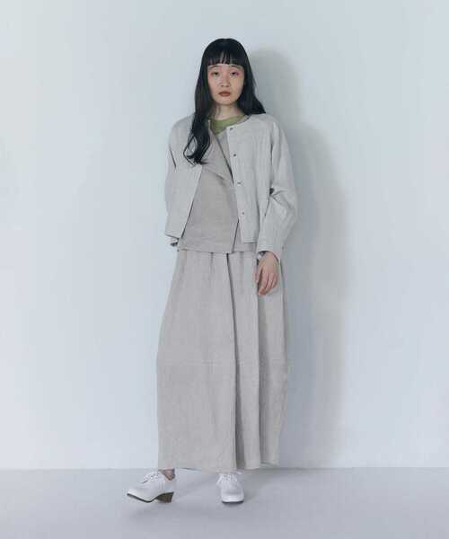 TN様 リネンツイルパンツ JOURNAL STANDARD LUXE パンツ フレンチリネンツイルパンツ