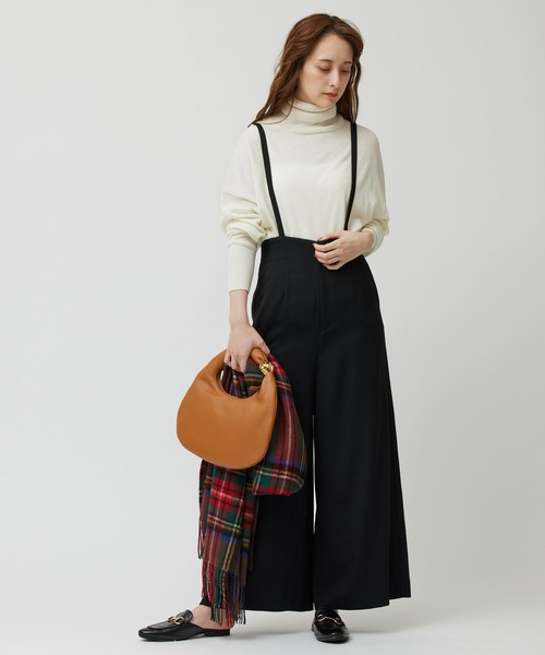 「BABYLONE」 タートルネックニット フリー アイボリー レディース_画像5