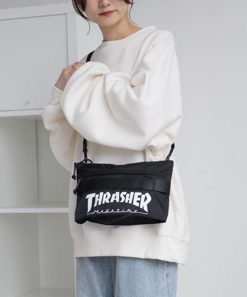 80年代 THRASHER バッグ 楽天市場】THRASHER バッグ 2WAY スラッシャー ショルダーバッグ