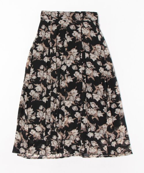 rovtski スカート Y-花柄フレアスカート : ZOZOTOWN Yahoo!店