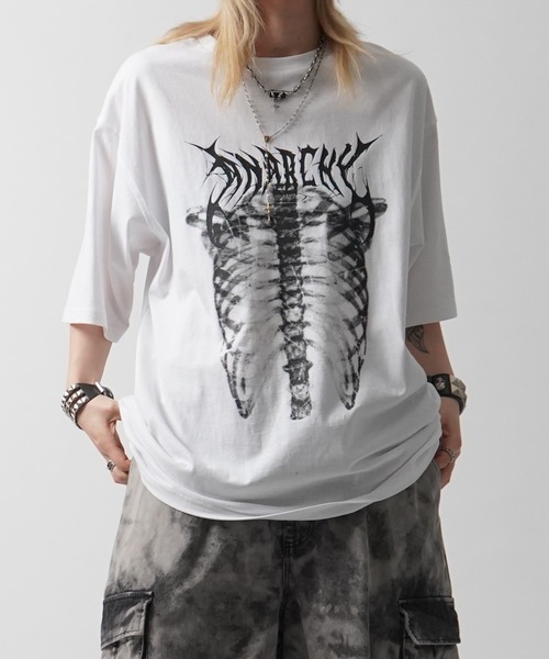tシャツ 「MAROCORE SELECT」スケルトン / パンク バタフライ