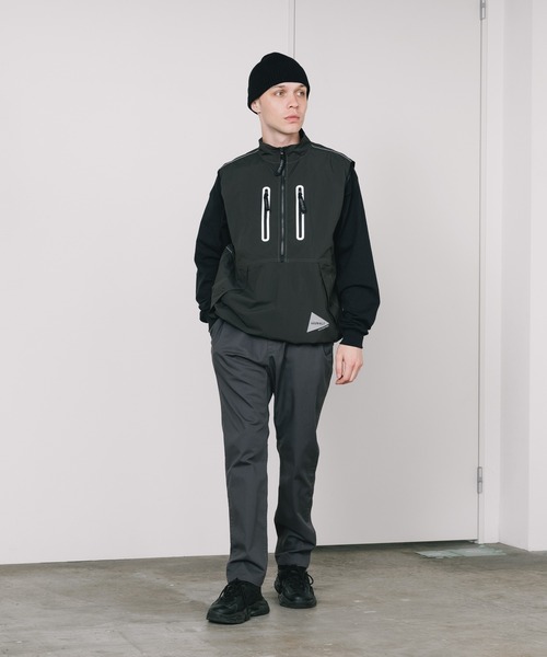 人気No.1 and wander/アンドワンダー×GRAMICCI ジレ ベスト wander トップス