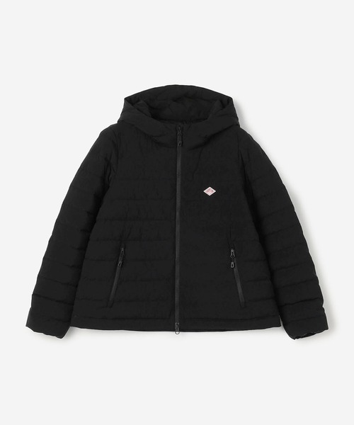 【美品✨】DANTON ダウンジャケット フーディ ブラック ライト フード Danton（ダントン） 18AW フーディー ダウン ジャケット ブラック