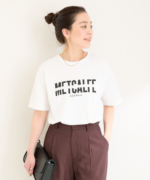 tシャツ 「洗える」カラーロゴ Tシャツ レディース LACーVERT tシャツ 「累計販売枚数1万枚突破」Bebe刺繍カラー