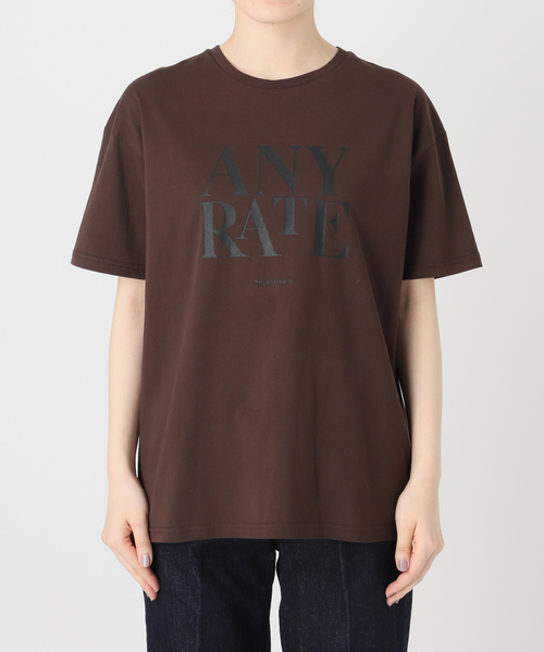 tシャツ 「手洗い可能」ニュアンスロゴTシャツ レディース le.coeur blanc｜《手洗い可能》ニュアンスロゴTシャツ