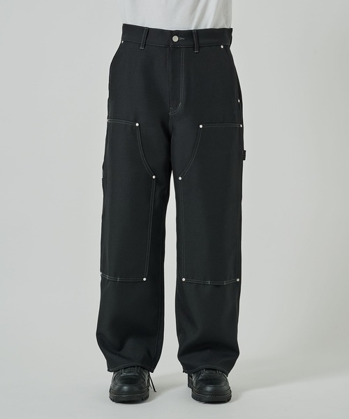 JieDa（ジエダ） パンツ 別注 DOUBLE KNEE PANTS メンズ : ZOZOTOWN