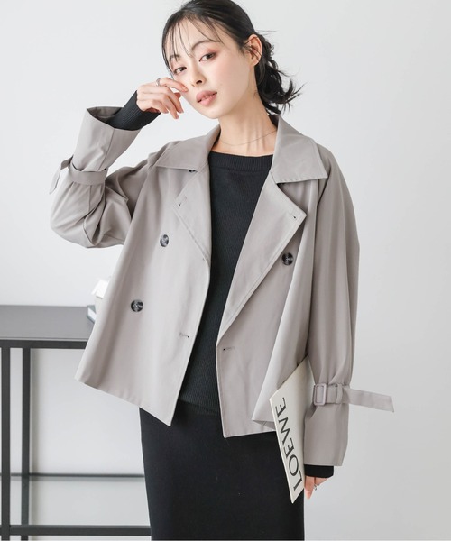 超高級✨ Dolce & Gabbana アリゲーター チュール トレンチコート MERCURYDUO トレンチコート コート バックチュールトレンチ