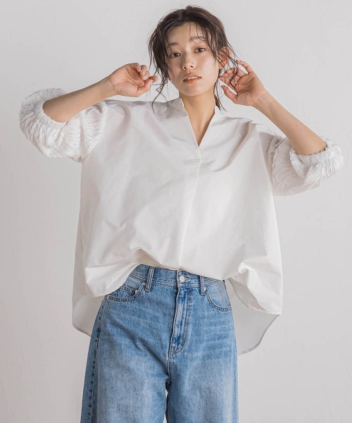 Droite lautreamont（ドロワット・ロートレアモン） ブラウス シャツ