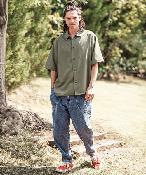 CAMBIO（カンビオ） ジーンズ mp13617- デニムガーデニングバルーン