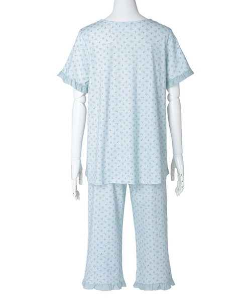 KID BLUE　新品同様　美品　ルームウェア　セットアップ　ブルー　ボーダー KID BLUE 新品同様 美品 ルームウェア セットアップ ブルー