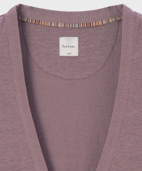 Paul Smith（ポール・スミス） カーディガン カラーリネン 鹿の子
