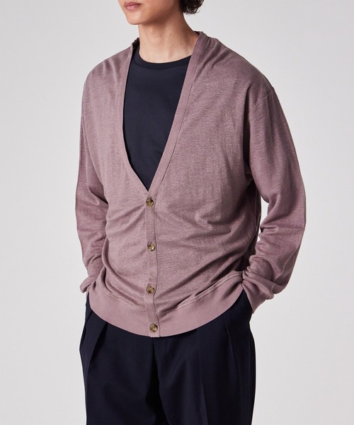 Paul Smith（ポール・スミス） カーディガン カラーリネン 鹿の子