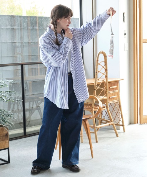 U.S. POLO ASSN. 「U.S. ASSN.」 ドルマンスリーブシャツ FREE