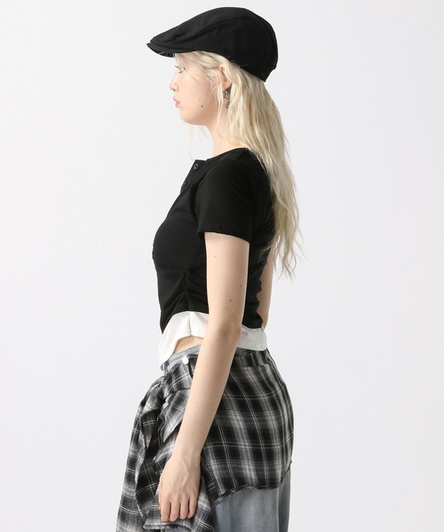 tシャツ スキッパーカットプルオーバー レディース 楽天市場】スキッパー（Tシャツ・カットソー｜トップス