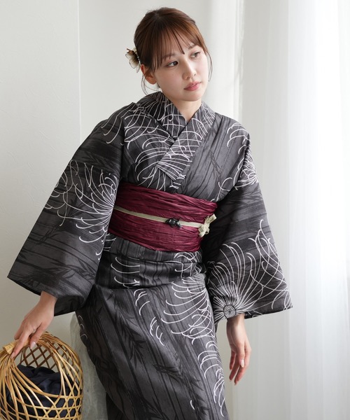 utatane 浴衣 選べる浴衣3点セット ニコアンティークオリジナル
