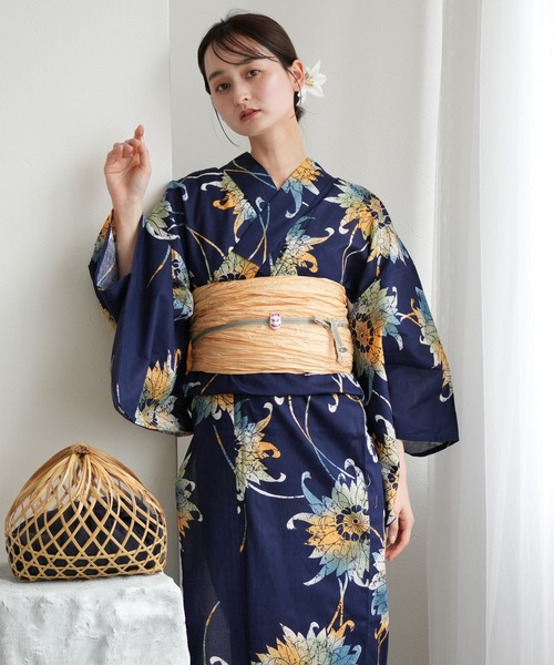 utatane 浴衣 選べる浴衣3点セット ニコアンティークオリジナル
