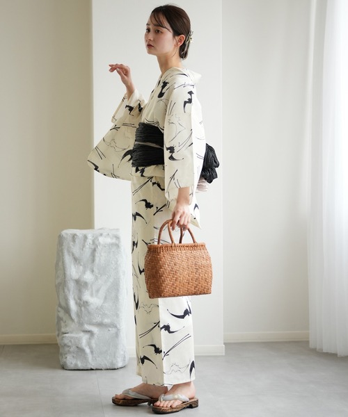 utatane 浴衣 選べる浴衣3点セット ニコアンティークオリジナル 国内