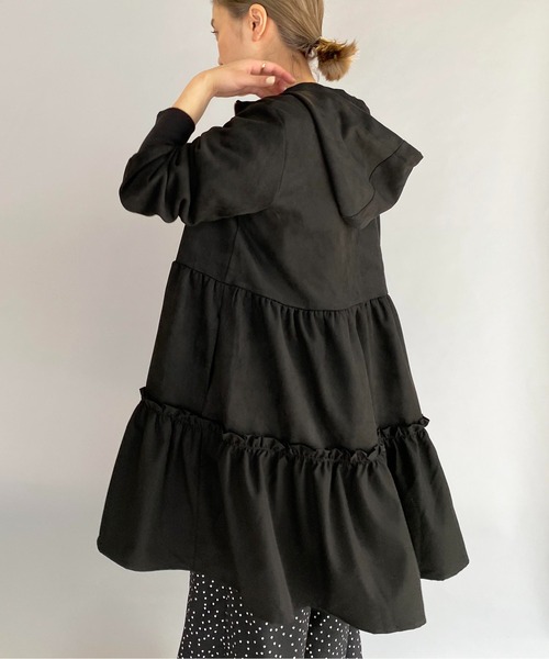 PICCIN 「PICCIN」 ジップアップパーカー M ブラック レディース