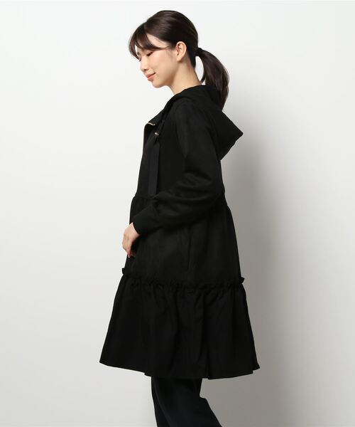 「PICCIN PERLA」 ジップアップパーカー M ブラック レディース PICCIN 「PICCIN」 ジップアップパーカー M ブラック レディース