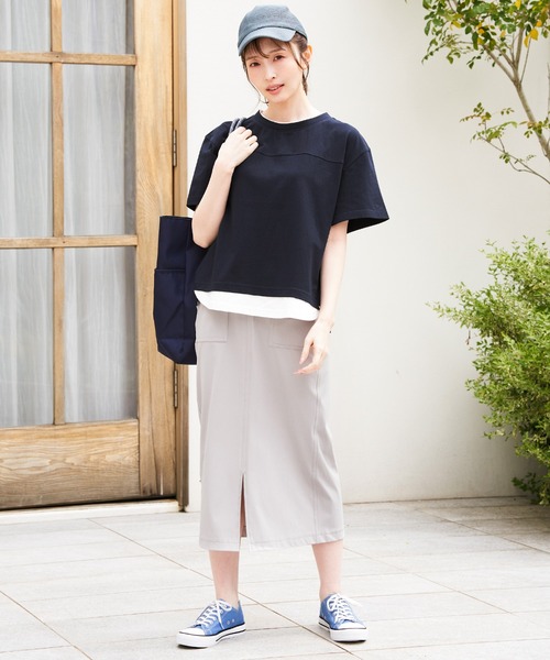 ikka スカート GOKU楽冷感タイトスカート : ZOZOTOWN Yahoo!店