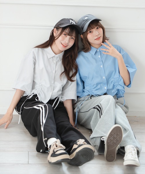 ブラウス シャツ Kijun/キジュン Stripe Shirt シャツ レディース Kijun ブラウス シャツ Kijun/キジュン Stripe Shirt レディース