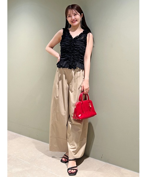 SNIDEL カットレースフリルプルオーバー カットレースフリルプルオーバー（Tシャツ/カットソー）｜SNIDEL