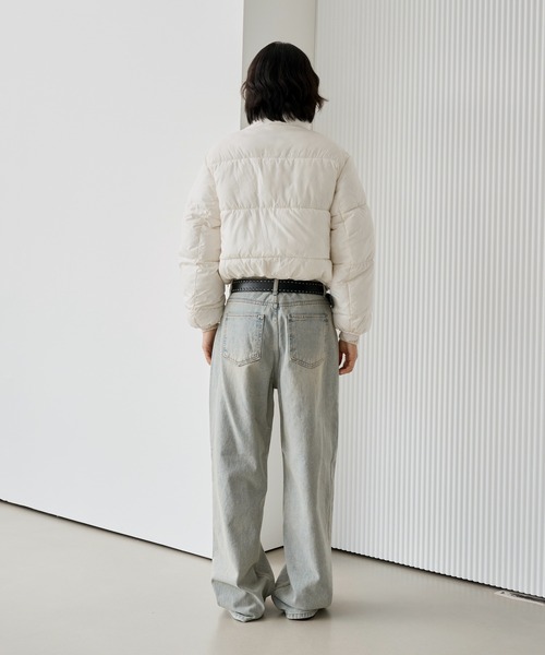 「UNE MANSION」 ブルゾン FREE アイボリー レディース_画像4