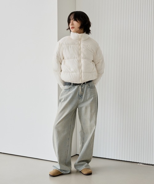 「UNE MANSION」 ブルゾン FREE アイボリー レディース_画像5