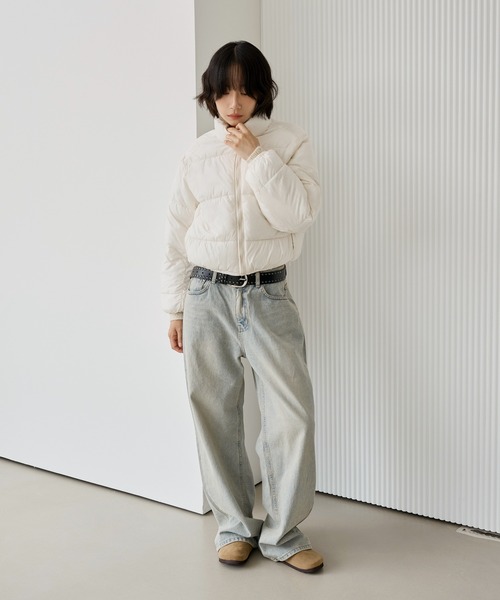 「UNE MANSION」 ブルゾン FREE アイボリー レディース_画像6