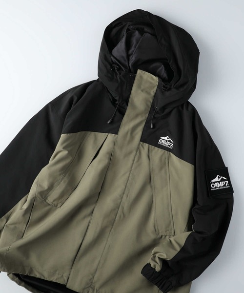 CAMP7 「CAMP7」 マウンテンパーカー M グリーン レディース