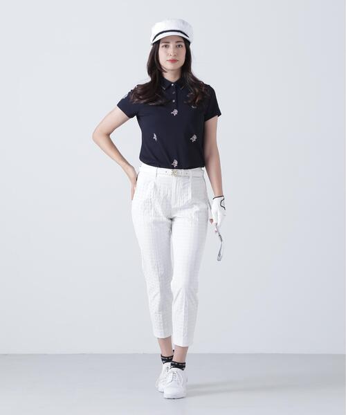 St ANDREWS ポロシャツ ポロ 「St ANDREWS」ポリエステル強撚鹿の子