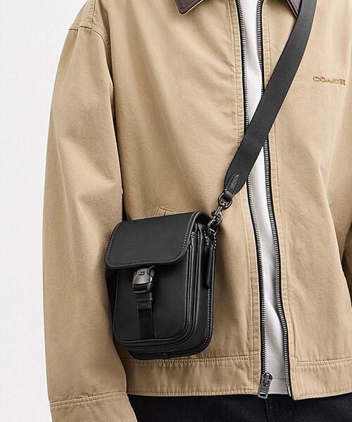 コンパクト【Coach】リーグ フォン クロスボディバッグ COACH ショルダーバッグ リーグ フォーン クロスボディ バッグ