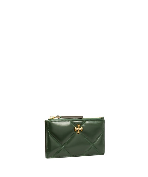 TORY BURCH カードケース キラ ダイヤモンドキルト ジップカード