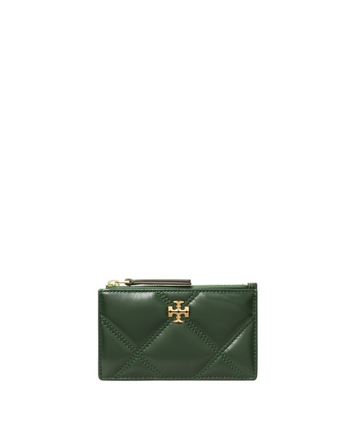 TORY BURCH カードケース キラ ダイヤモンドキルト ジップカード