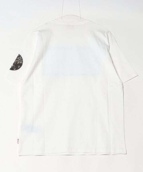 DIESEL ホワイト 半袖Tシャツ DIESEL 【SALE】ディーゼル Tシャツ メンズ カットソー クルー