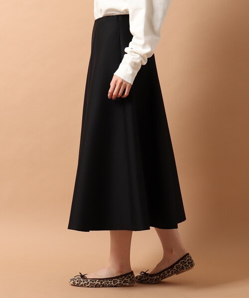 「DRESSTERIOR」 フレアスカート 36 ブラック レディース_画像2