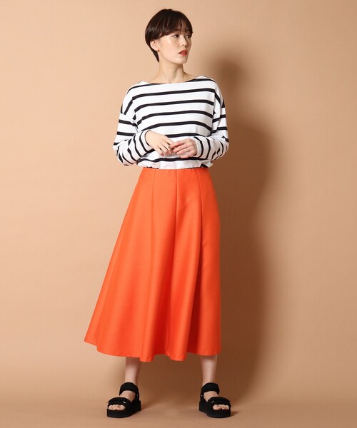 「DRESSTERIOR」 フレアスカート 36 ブラック レディース_画像6