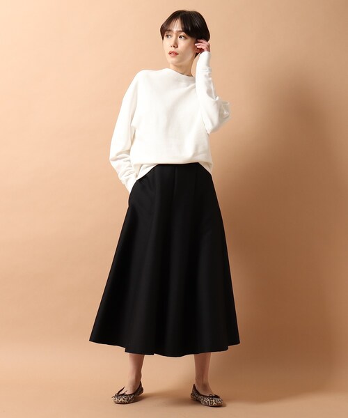 「DRESSTERIOR」 フレアスカート 36 ブラック レディース_画像8