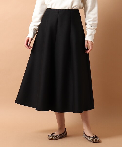 「DRESSTERIOR」 フレアスカート 36 ブラック レディース_画像9