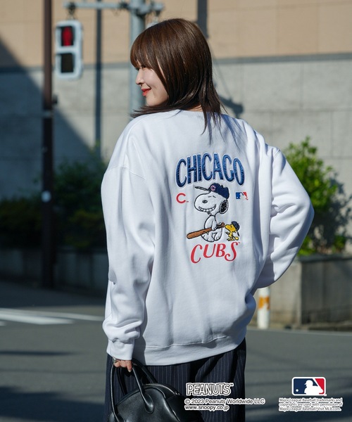 MLB スウェットカットソー X-LARGE ホワイト メンズ : ZOZOTOWN Yahoo