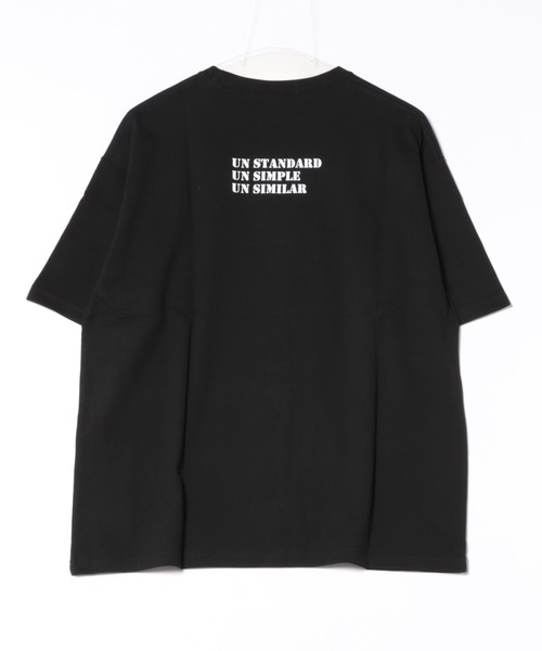 UN3D. tシャツ 「ZOZO限定」BACK LOGO PRINT T-SH / バックロゴ