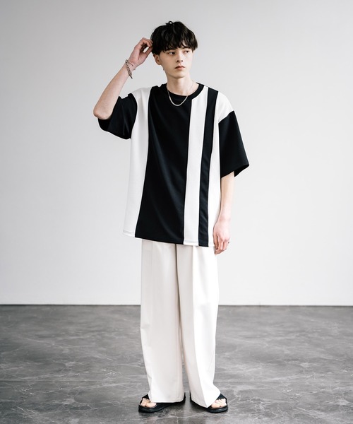 「Rocky Monroe」 「suggestion」半袖Tシャツ M ホワイト メンズ